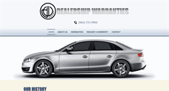 Desktop Screenshot of dealershipwarranties.net